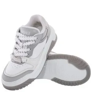 BNWT Versace Odissea Low-Top Shoes White Grey Size 44 US 11 Versace | Shoes | Bnwt Versace Odissea Lowtop Shoes White  main image 3
